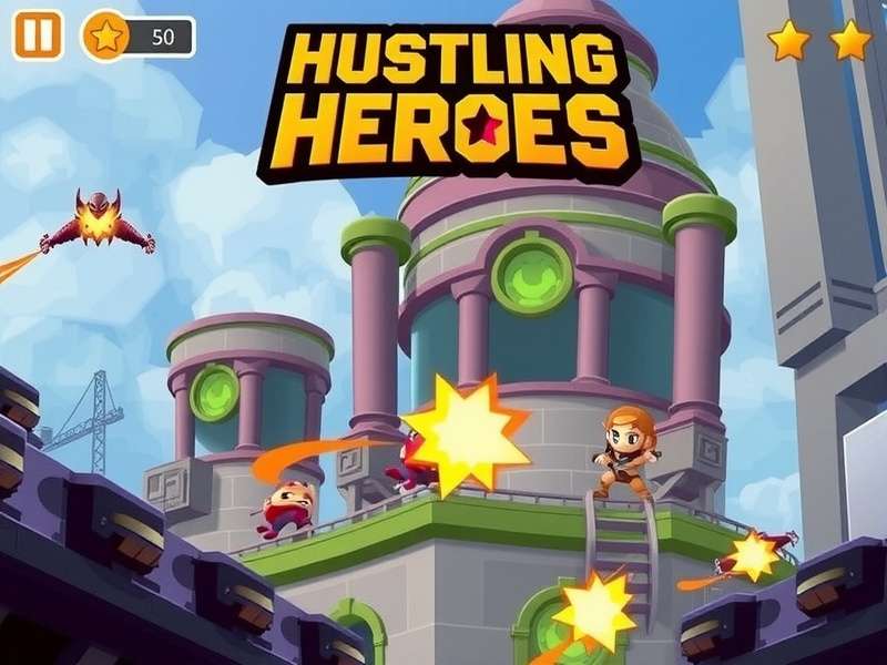 Hustling Heroes Gameplay Screenshot